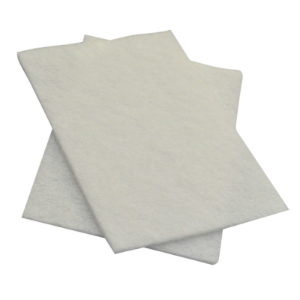 White Non Scratch Scouring Pads (pk 10)