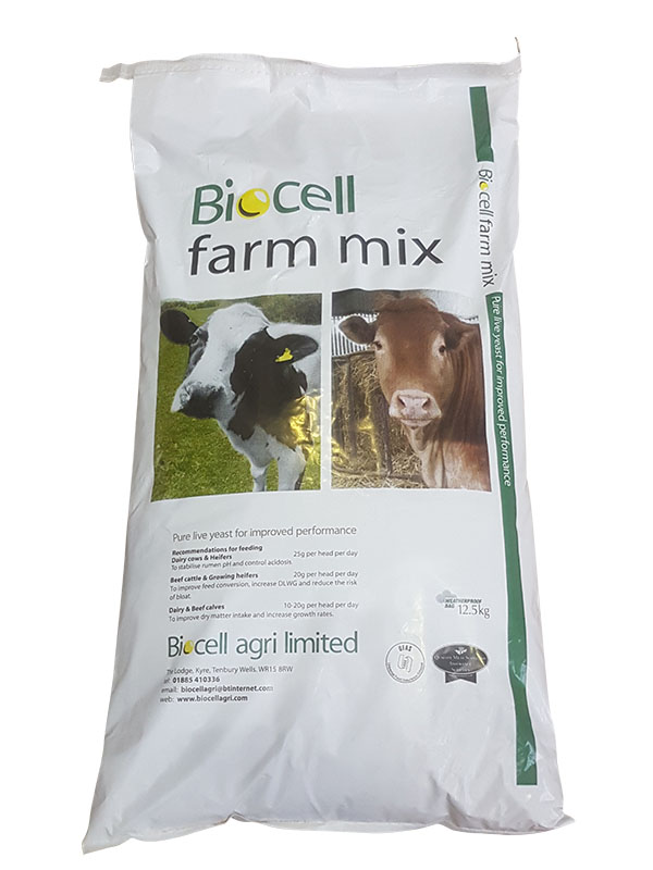 Biocell Farm Mix - Pure Live Yeast  | Yeast | Nutrition |  Industrial/Agri | Agri CareTrade
