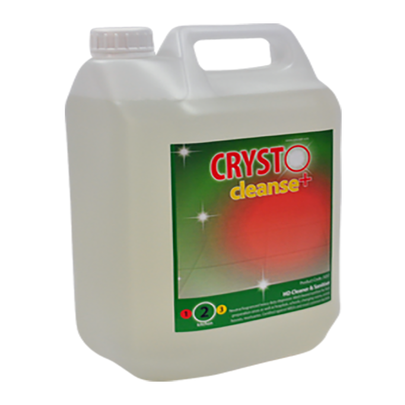 CRYSTO cleanse+ - HD Degreaser/Sanitiser 5L