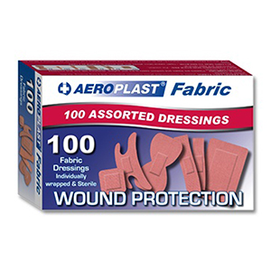 AEROPLAST Washproof Skin Plasters 7.5cm x 2.5cm  - 100pk